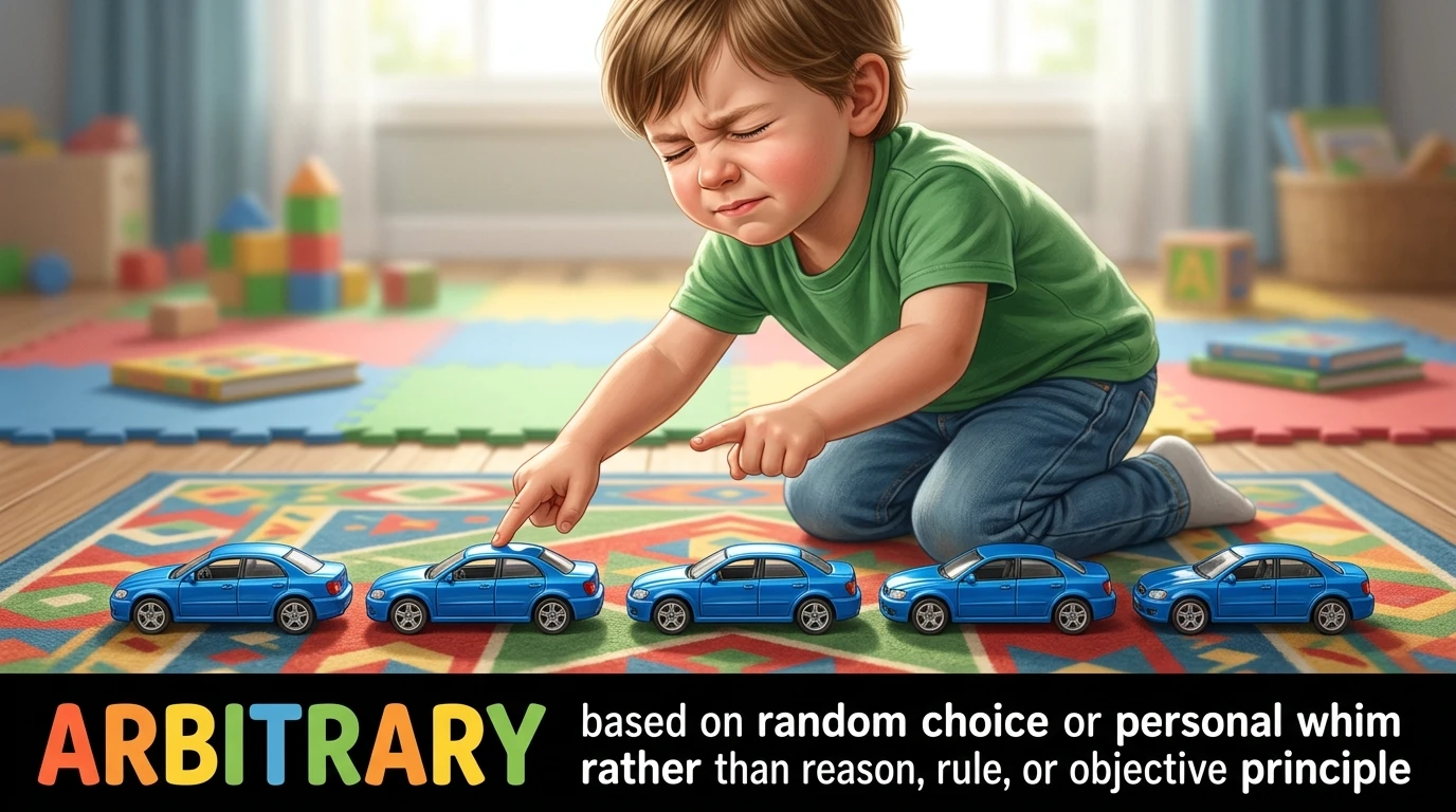 English Illustration for arbitrary